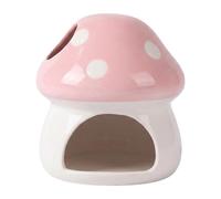 Chosertory Maison en Céramique pour Hamsters, Cochons d'Inde et Projets Créatifs, 'extérieur pour Hamsters, Cachette pour, et Plus Encore, Rose