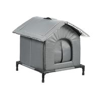 Chosertory Niche pour en Matériau Imperméable, Chaude pour Les Froides Nuits d'hiver, Résistante Aux Intempéries et Munie de Pieds pour G, S