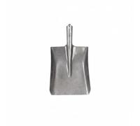 Chosertory Pelle Acier Manganèse Pelle Épaisse à Tête Carrée avec Bord Solide Structure Robuste Outil Manuel pour Creuser Transplanter Préparer Terre Adaptée, Petit Carré Naturel