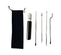 Chosertory Piano Kit Complet Outil Réglage Piano Tournevis Multifonction Maintenance Métal Accessoire Réparation Utilisation Professionnelle Adapté Aux Technicie, 5 Pièces