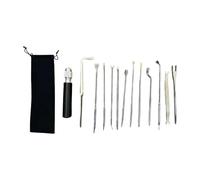 Chosertory Piano Kit Complet Outil Réglage Piano Tournevis Multifonction Maintenance Métal Accessoire Réparation Utilisation Professionnelle Adapté Aux Technicie, 13 Pièces