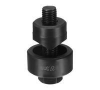 Chosertory Poinçonneur Tôle Métal Outil à Main Poinçon Ouvre Trou Coupe Propre Sans Ébavurage Corps En Acier Résistant Utilisation avec onvient Pose D'Évier, 27.5 Mm