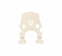 Chosertory Pont de Basse Ajustable en Érable Massif pour Contrebasse Équipé de Vis en Laiton et Pieds Modulables pour une Réponse Sonore Claire Stabilité et, 1/8