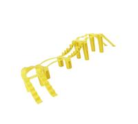 Chosertory Pont RC pour Voitures D'Escalade Radiocommandées Accessoire Pont Obstacle Rampe Simulation Design PP Solidité Adapté pour Organisation Course Maison, Style A