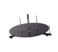 Chosertory Porte-bobines à étagères Rotatives Individuelles. Construction Métallique Robuste pour Une Gestion Efficace Des Câbles. Conception Portable Idéale Pou, 1 Niveau 39 Cm