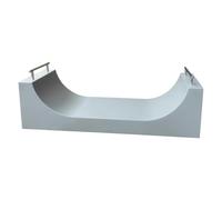 Chosertory Rampe Doigts Planche Miniature Kit Jouet Skate Accessoire Construction Créative Montage Facile En Alliage Pp Solide pour Passionnés Ateliers Jeunes Es, U Ramp