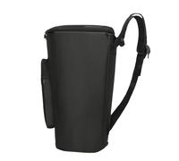 Chosertory Sac à Dos Rembourré pour Djembé, Antichoc, Confortable et Fiable, avec Rembourrage Intérieur. Étui de Transport Noir Robuste pour Tambour Africain, 10 Inch