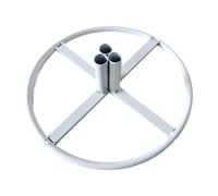 Chosertory Support à Fleurs Rond en Fer, Support de Sol à Monter Soi-même, Plateforme Stable et Polyvalente pour de Mariages, Banquets et Salles D, du Milieu