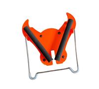 Chosertory Support Alto Saxophone Stand Affichage Portable Porte Instrument Triangle Métal PP Pliable Nonslip Convient Aux Amateurs de Musique Musiciens Rangemen, Orange