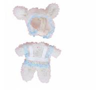 Chosertory Tenue de Poupée 6 Pouces Vêtements Ensemble Robe Textile Léger Ajustement Stable pour 16cm Favorise Histoires Uniques et Rôles Adaptée aux Enfants , Style 24