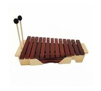 Chosertory Xylophone d'Accordage pour Enfants Xylophone Instrument Percussion Carillon en Bois Rondes Incluses Caisse de à Ouvertures Horizontales Ton Clair, Aiguë