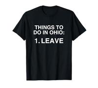 Choses à faire dans l'Ohio Laisser sans charnière Gen Z Brainrot Gag Meme T-Shirt