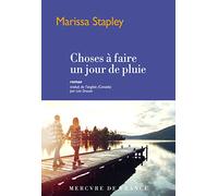Choses à faire un jour de pluie