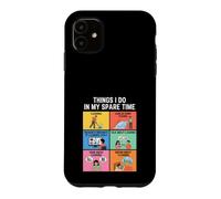 Choses Amusantes Que Je Fais Pendant Mon Temps Libre : Femme de ménage Coque pour iPhone 11