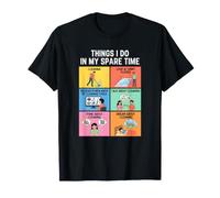 Choses Amusantes Que Je Fais Pendant Mon Temps Libre : Femme de ménage T-Shirt