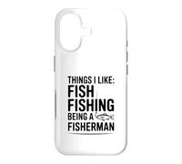 Choses Que J'aime: Pêche au Poisson Être Un pêcheur Coque pour iPhone 17