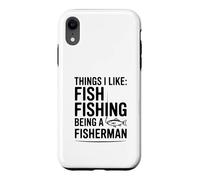 Choses Que J'aime: Pêche au Poisson Être Un pêcheur Coque pour iPhone XR