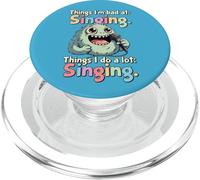 Choses Que Je Fais Beaucoup, Chanter, Mauvais Chanteur PopSockets PopGrip pour MagSafe