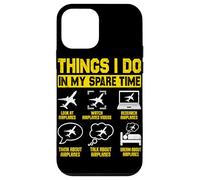 Choses Que Je Fais dans Mes Avions de Temps Libre Coque pour iPhone 12 Mini
