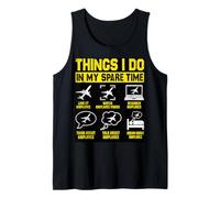 Choses Que Je Fais dans Mes Avions de Temps Libre Débardeur