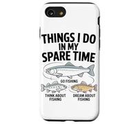 Choses Que Je Fais Pendant Mon : Aller Pêcher, Coque pour iPhone SE (2020) / 7/8