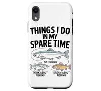 Choses Que Je Fais Pendant Mon : Aller Pêcher, Coque pour iPhone XR