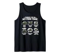 Choses Que Je Fais Pendant Mon Temps Libre Side by Side UTV, Amant Tout-Terrain Débardeur