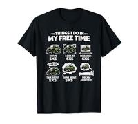Choses Que Je Fais Pendant Mon Temps Libre Side by Side UTV, Amant Tout-Terrain T-Shirt