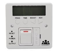 CHOSRY Fusible Spur Interrupteur horaire électrique pour sèche-Serviettes électriques, Chauffage et éclairage