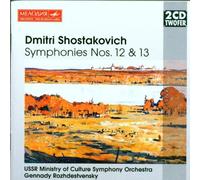 Chostakovich : Symphonies n° 12 et n° 13