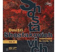 Symphonies numéros 3 et 14 Intégrale Volume 8 CD