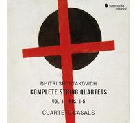 Shostakovich : Complete String Quartets Volume 1 Numéros 1-5 CD