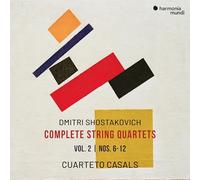 Dmitri Chostakovitch – Quatuors à cordes complets, vol. 2 (nos 6–12) – CD – Harmonia Mundi