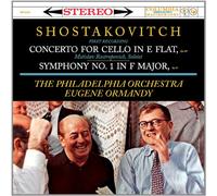 Chostakovitch : Concerto pour violoncelle n° 1 en mi bémol majeur - Symphonie n° 1 en fa majeur