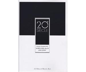 Chostakovitch Dimitri - 24 Preludes Op.34 - Piano