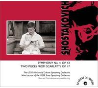 Chostakovitch, Dimitri - Symphonie N° 4