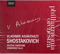Chostakovitch : Ouverture de Fête & Symphonie N°5 / V.Ashkenazy