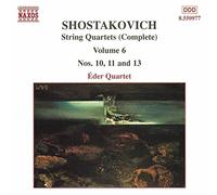 Chostakovitch : Quatuors à cordes n° 10, 11 et 13 (intégrale vol. 6)