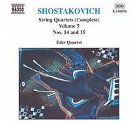 Quatuor Eder – Chostakovitch : Quatuors à cordes n° 14 et 15 (intégrale vol. 5) – NAXOS