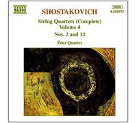 Quatuor Eder – Chostakovitch : Quatuors à cordes n° 2 et 12 (intégrale vol. 4) – NAXOS