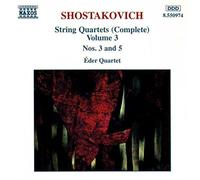 Chostakovitch – Quatuors à cordes n° 3 et 5 (Intégrale vol. 3) – NAXOS