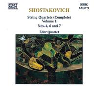 Chostakovitch : Quatuors à cordes n° 4, 6 et 7 (intégrale vol. 1)