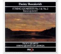 Chostakovitch : Quatuors N 1 & N 2; Quintette pour piano