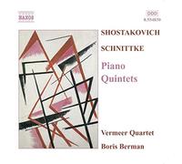 Boris Berman – Quintette pour piano et quatuor à cordes (Op. 57) – CD – NAXOS