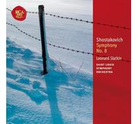 Leonard Slatkin – Chostakovitch : Symphonie n°8 et Festive Overture – CD – Sony