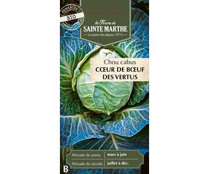 Chou Cabus "Cœur de Bœuf des Vertus" - 1 sachet