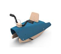 Chou du Volant Moto à bascule évolutive 2 en 1 éco-conçue en bois de hêtre - BMO - 10 BLF