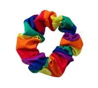 Chouchou à cheveux élégant et esthétique - Multicolore - Style rétro - Accessoire de cheveux pour fille