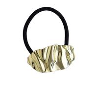 Chouchou à cheveux en métal - Support de queue de cheval géométrique | Bandeau queue de cheval en métal à la mode et élastiques à cheveux | Accessoires de cheveux élégants pour les femmes, les filles