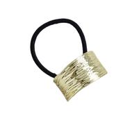 Chouchou à cheveux en métal - Support de queue de cheval géométrique | Bandeau queue de cheval en métal à la mode et élastiques à cheveux | Accessoires de cheveux élégants pour les femmes, les filles